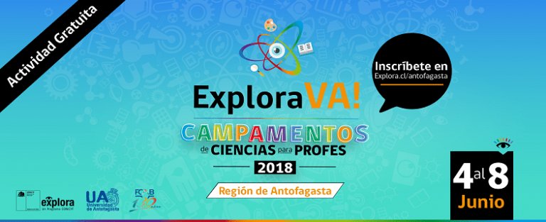 Conoce a los seleccionados que participarán del Campamento de Ciencias para Profes Explora VA! de la Región de Antofagasta