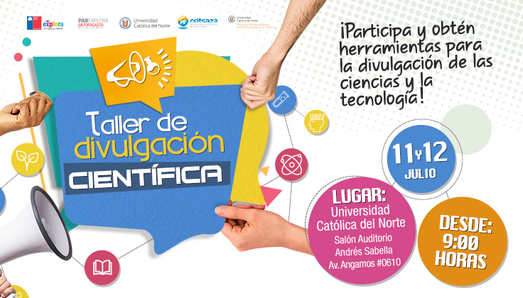 ¡Participa en el Taller de Divulgación Científica!
