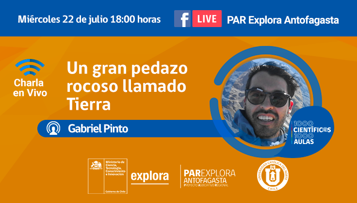 Charla en vivo: “Un pedazo rocoso llamado tierra”