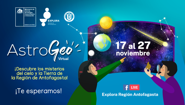 Invitan a participar en actividades gratuitas enfocadas en astronomía y geología