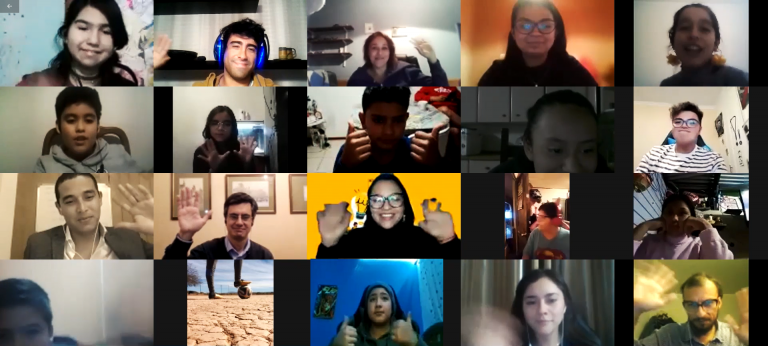 Estudiantes de enseñanza básica y media participaron en talleres online de ciencias e innovación
