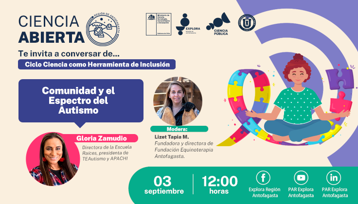 Conversatorio online busca concientizar a la comunidad sobre los trastornos del espectro autista