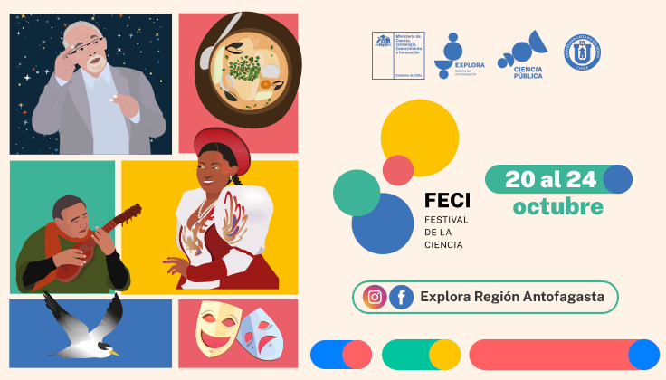 Festival de la Ciencia FECI 2021, invita a recorrer volcanes, edificios patrimoniales y rincones de Antofagasta