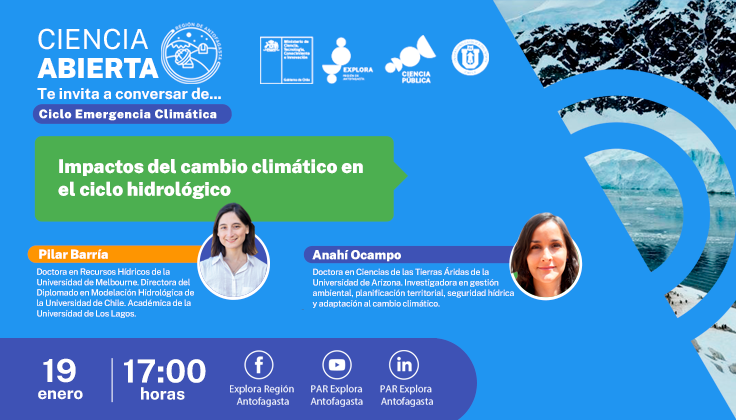 Ciencia Abierta comienza ciclo sobre cambio climático