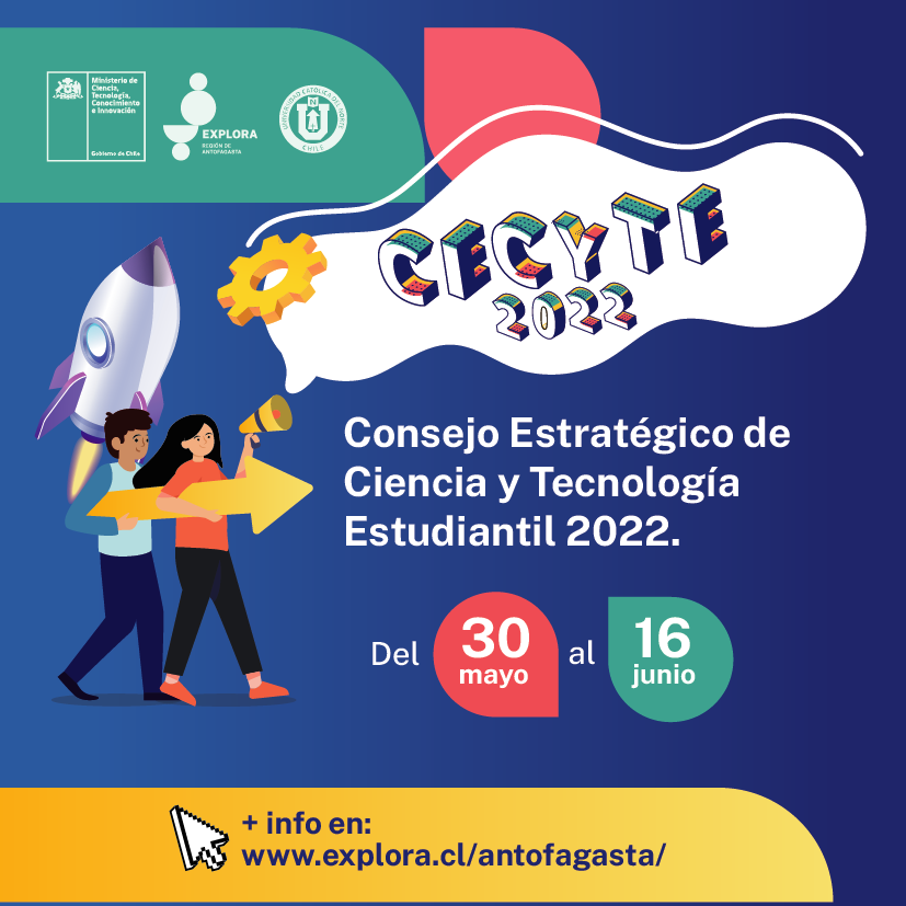 Abrieron plazo para postular al Consejo Estratégico de Ciencia y Tecnología Estudiantil de Explora Antofagasta