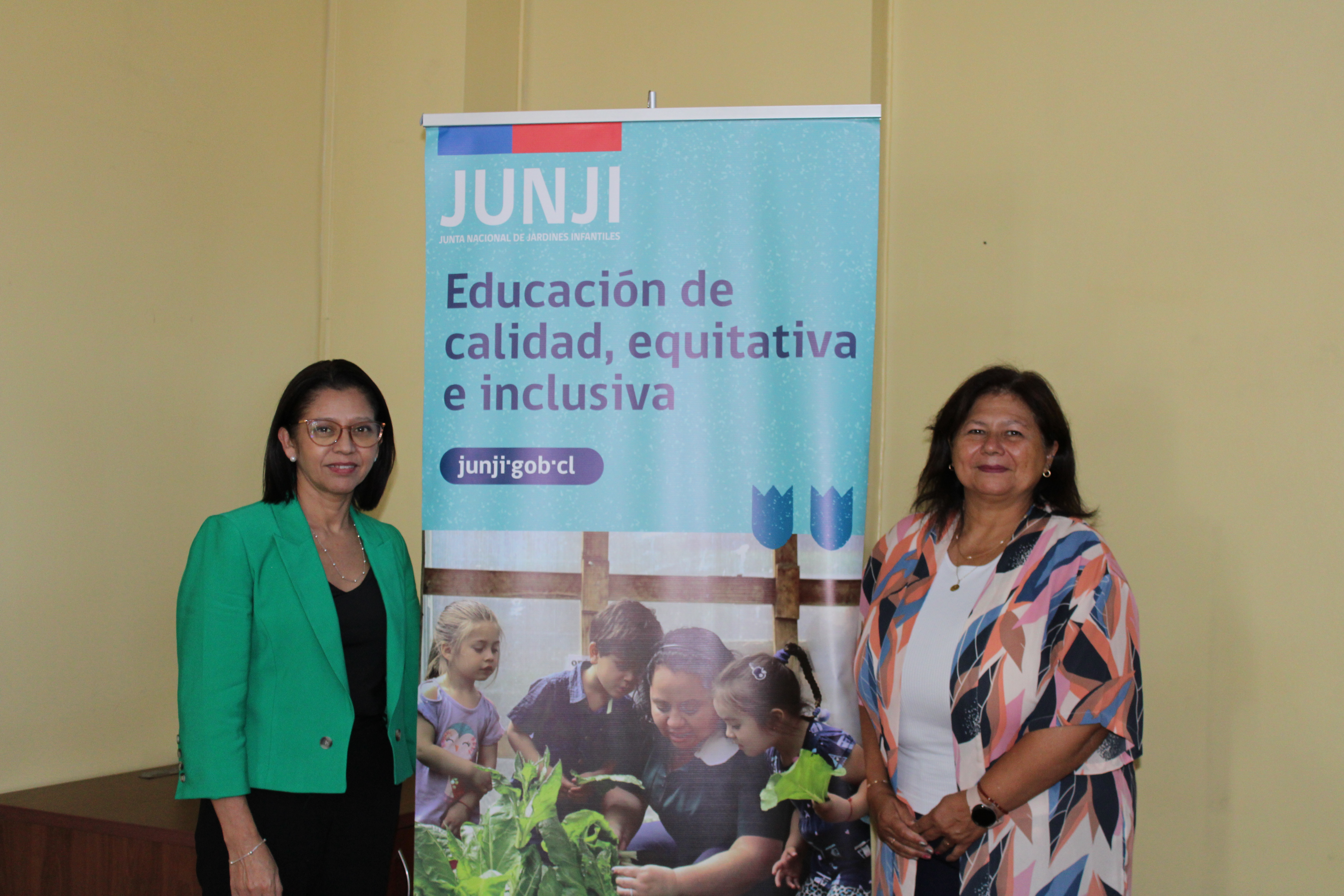 Equipo de Rutas Formativas refuerza colaboración con JUNJI durante convocatorias PIPE 2024