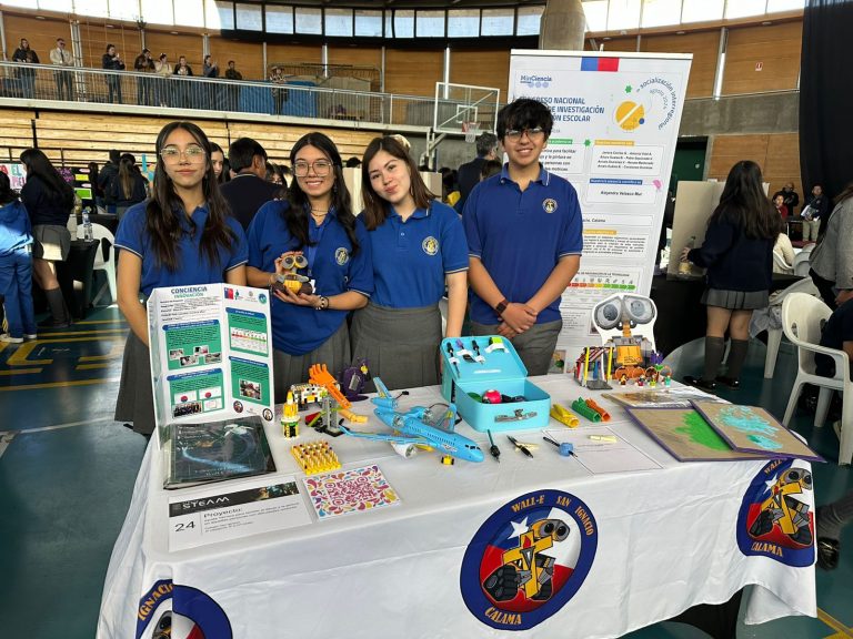 Equipo IIE de Calama gana primer lugar en Feria Científica con innovador prototipo de ayuda técnica motriz