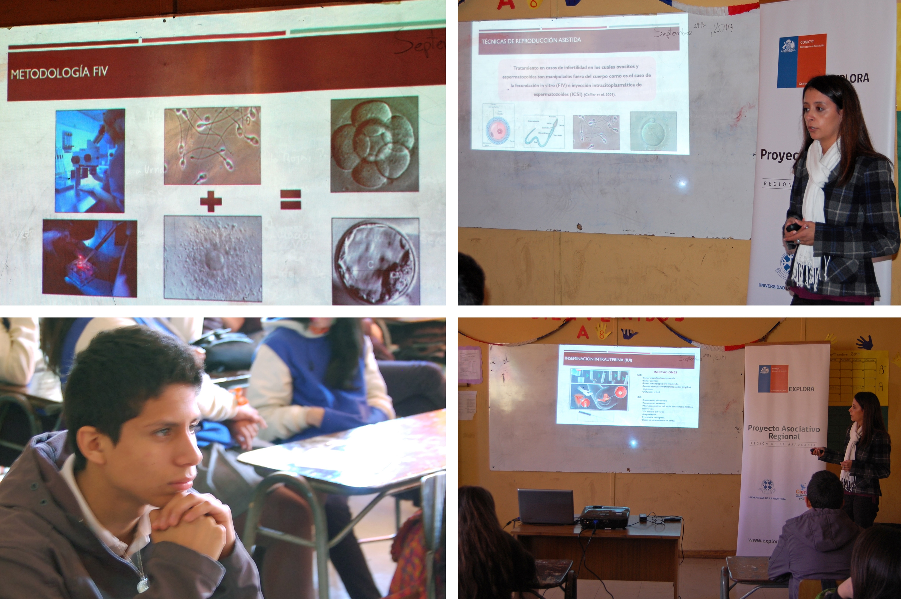 Aspectos de la reproducción humana conocieron escolares del Colegio Mundo Mágico