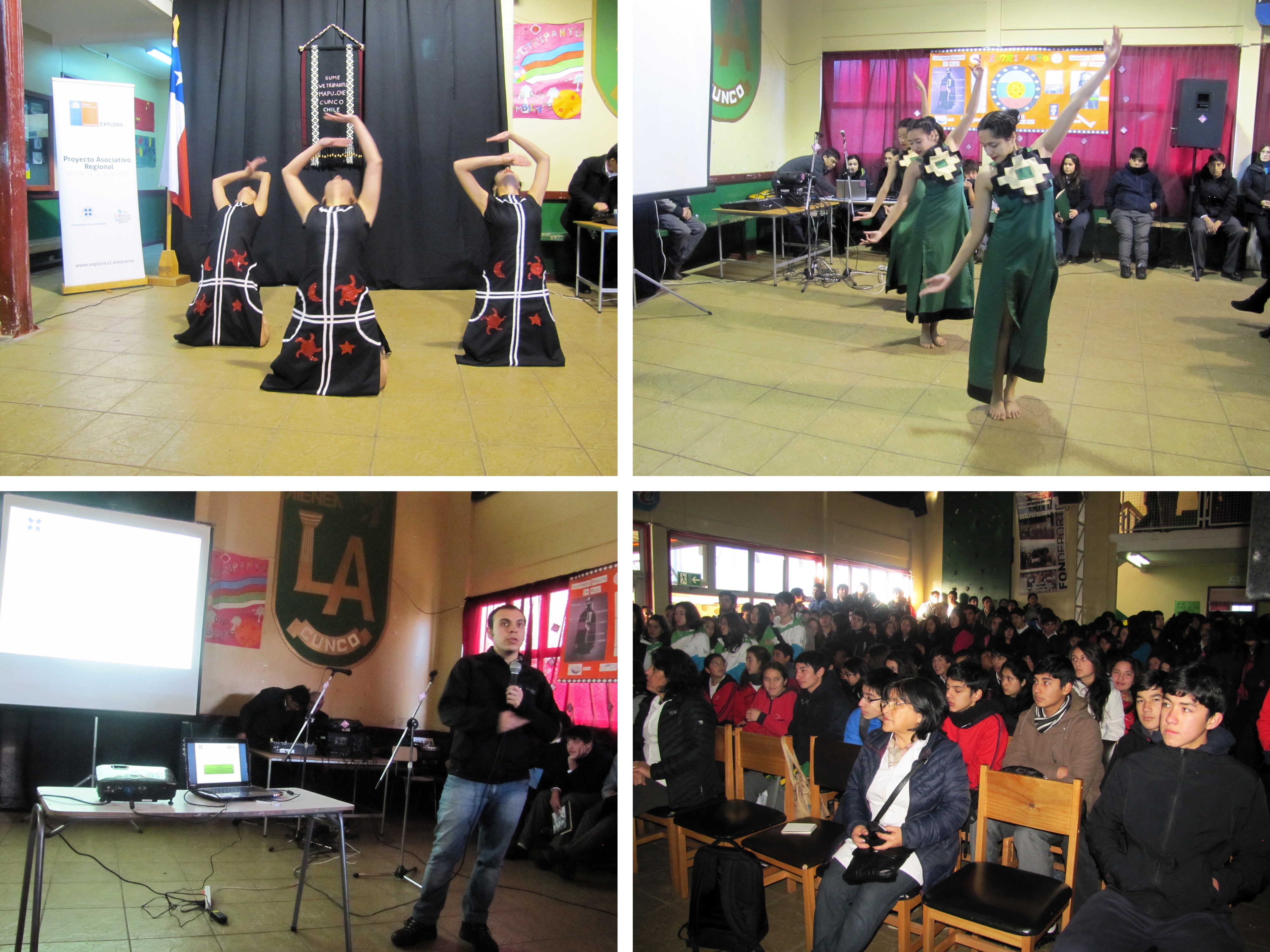Liceo Atenea de Cunco celebra We Tripantu con Charla de EXPLORA CONICYT