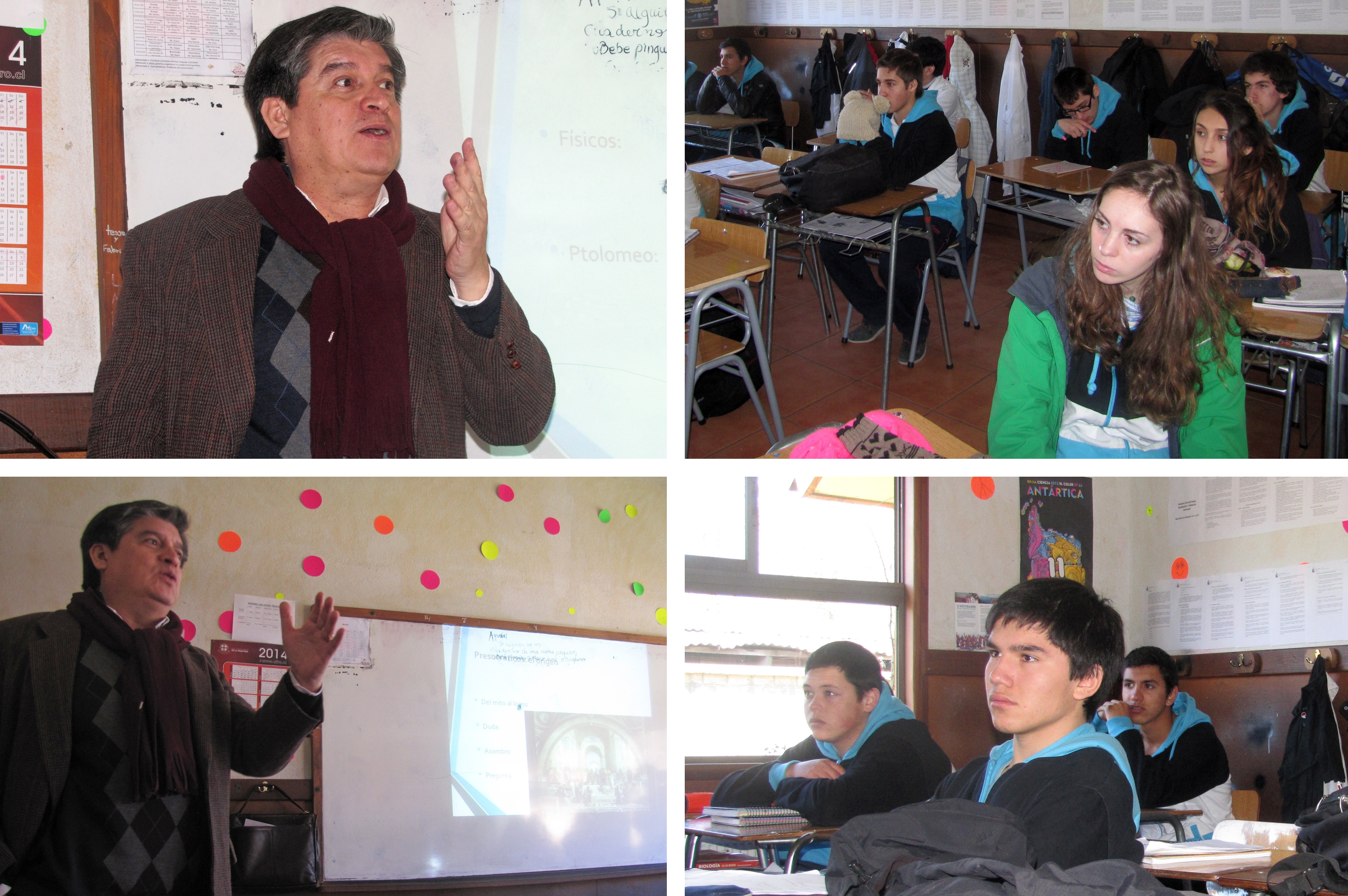 Jóvenes de Pucón conocen sobre la historia de la filosofía a través de motivadora charla