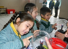 La Ciencia Itinerante inició su recorrido 2014 en escuela de Quepe
