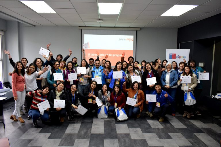 Docentes se capacitan junto a PAR Explora La Araucanía