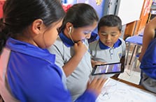 Los niños lectores del valle de Chaca