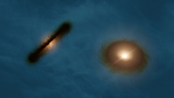 ALMA obtiene imagen de estrella doble con discos protoplanetarios