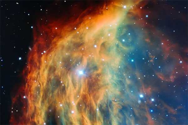 Telescopio en Chile capta la imagen más detallada de la colorida nebulosa Medusa