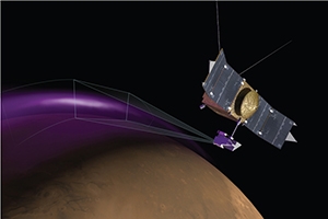La NASA detecta misteriosas nubes de polvo en la alta atmósfera de Marte