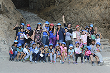 Humedal y cuevas de Anzota fueron parte de visitas guiadas de Explora