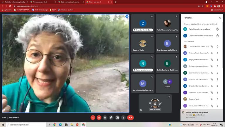Niños ariqueños visitaron virtualmente el bosque valdiviano