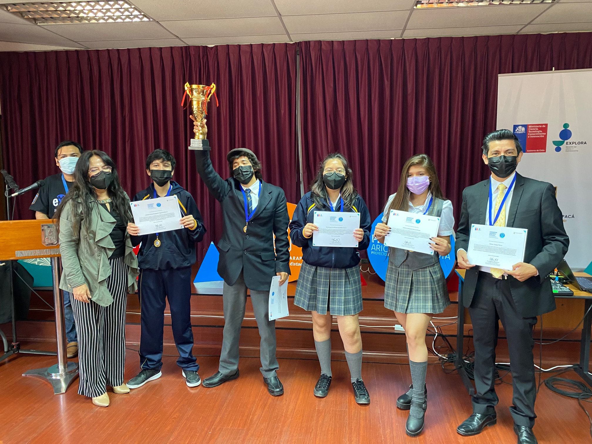 Tres equipos de investigación escolar representarán a la región en los nacionales de ciencia y tecnología