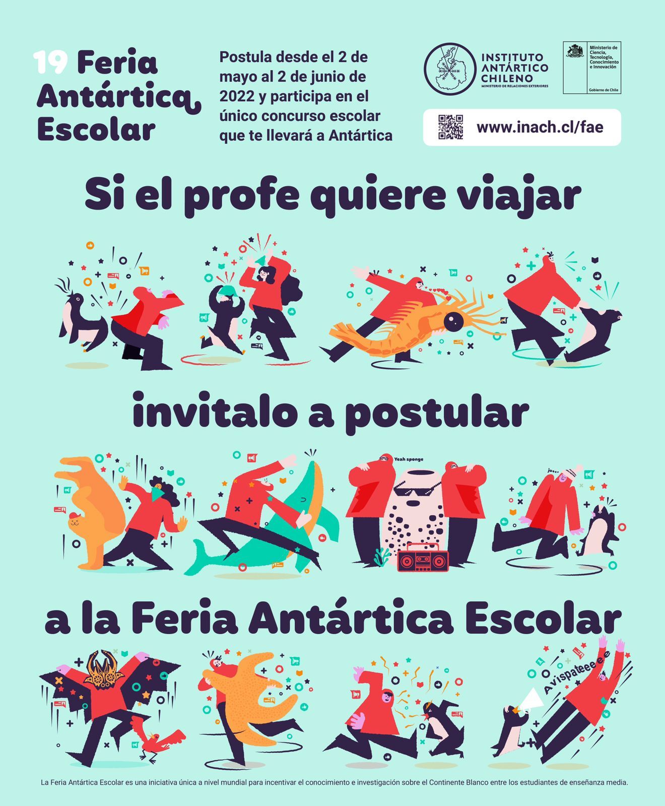 Divulgadoras científicas del INACH inician gira educativa por el norte del país