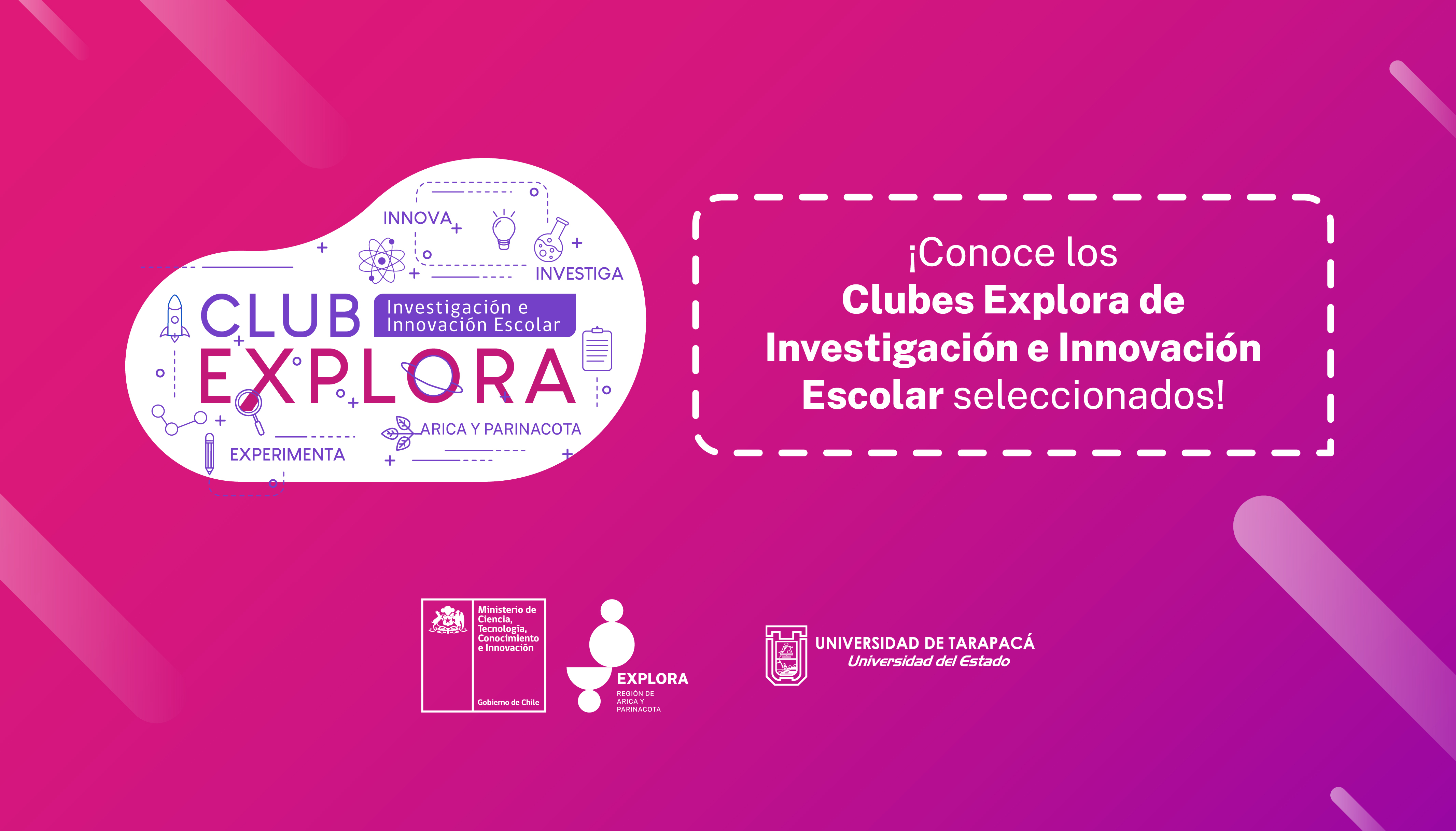 Resultados convocatoria Clubes de Investigación e Innovación Escolar Explora 2022
