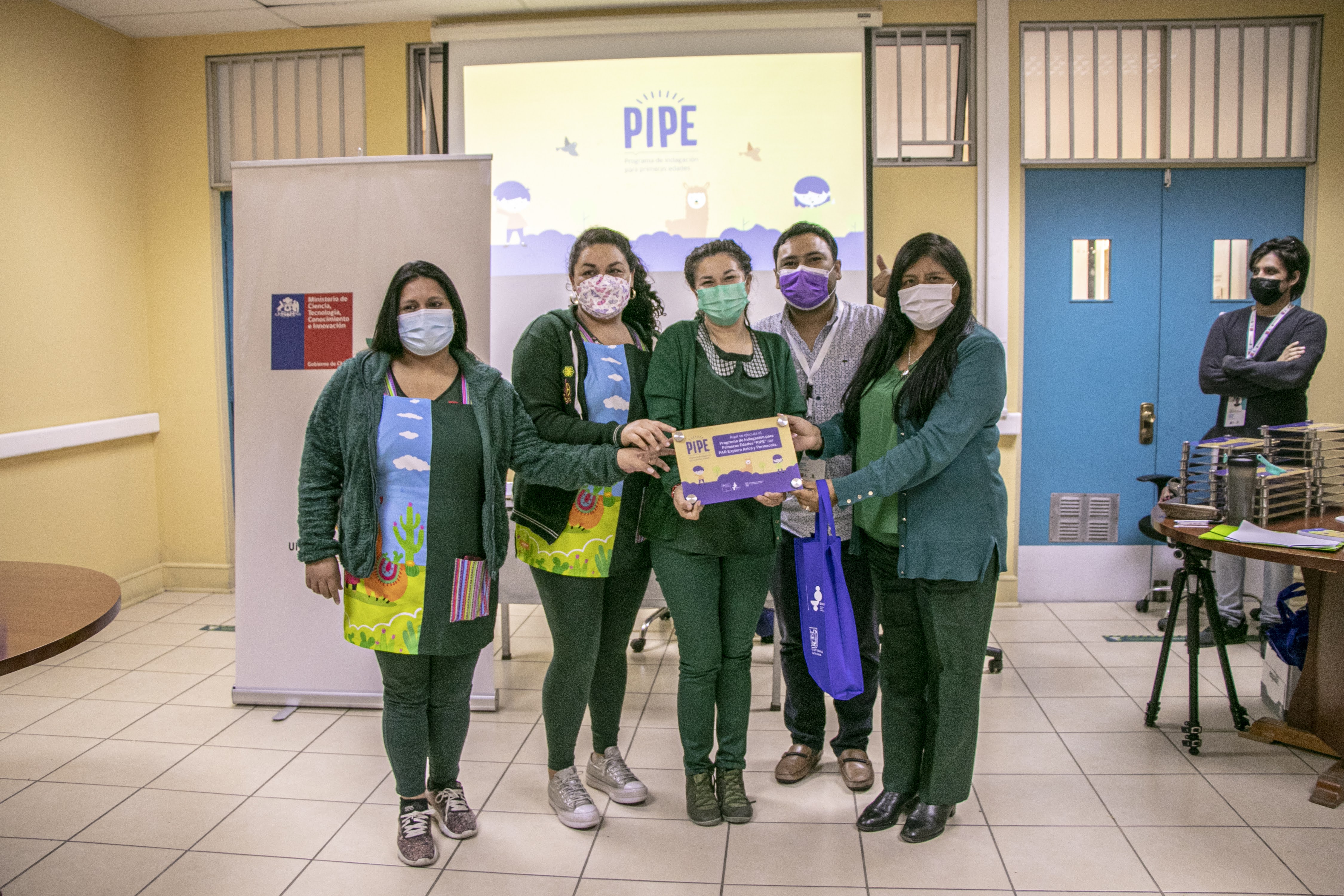 Junto a profesionales de educación parvularia dimos inicio al Programa de Indagación para Primeras Edades 2022