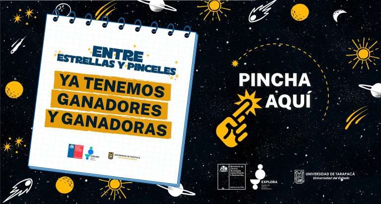 Ganadoras y ganadores del concurso “Entre estrellas y pinceles”