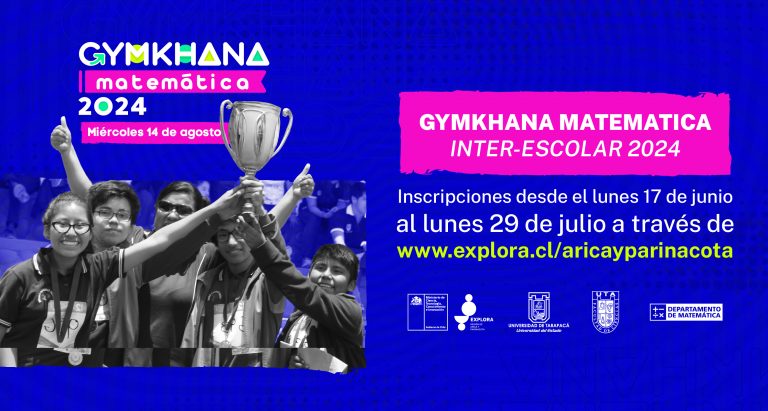 ¡Postula a GYMKHANA MATEMÁTICA inter-escolar 2024!