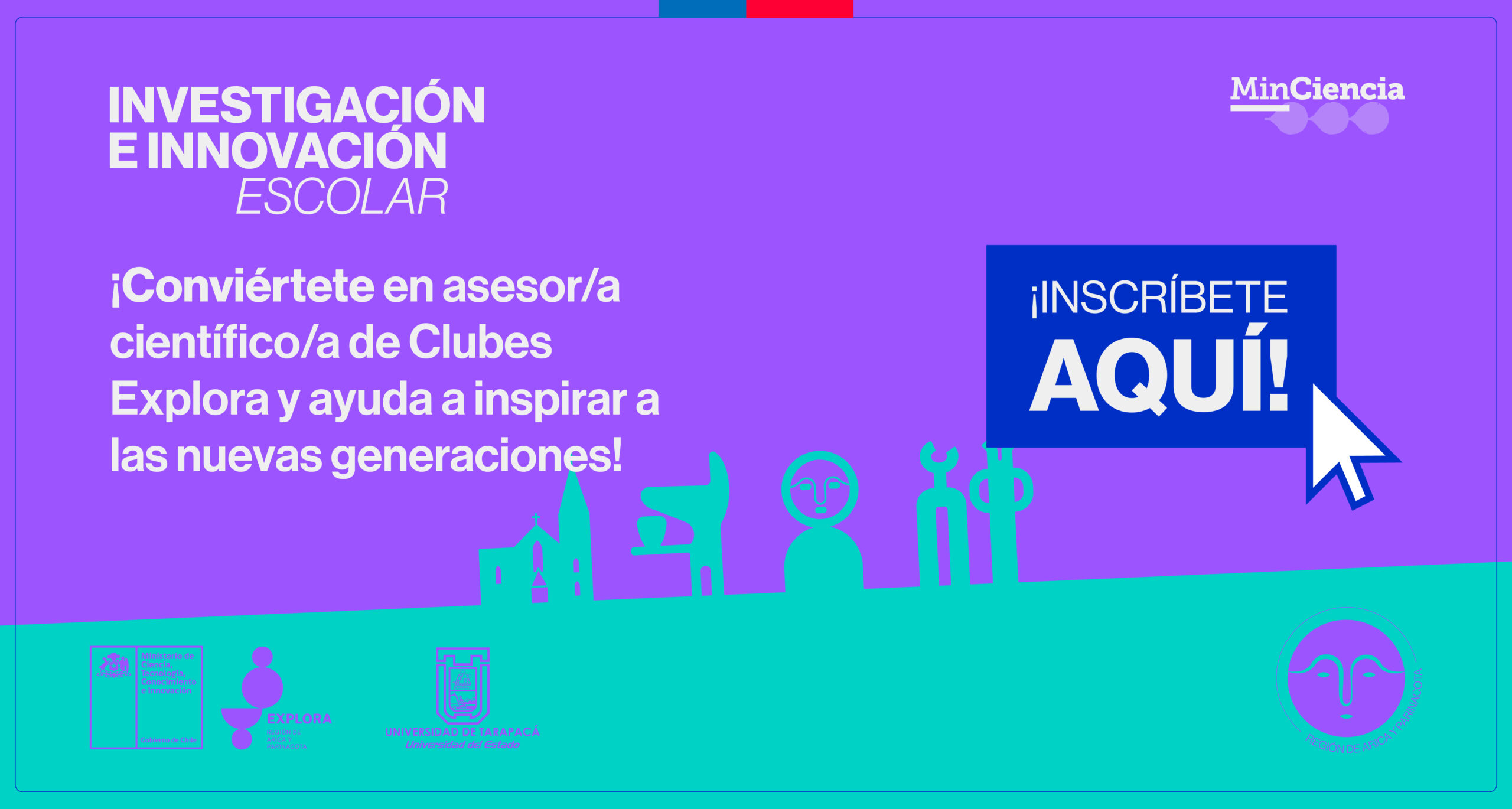 ¡Conviértete en asesor/a científico/a de Clubes Explora y ayuda a inspirar a las nuevas generaciones! 