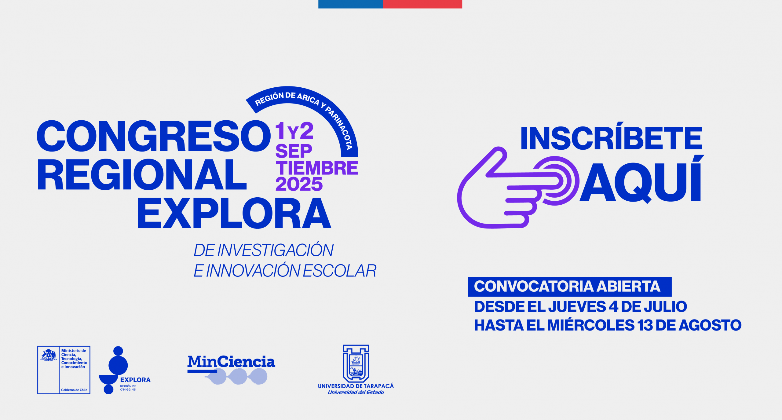 POSTULA AL XVII CONGRESO REGIONAL EXPLORA 2025