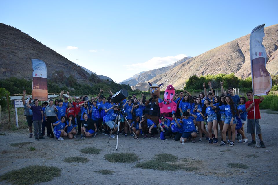 Ciencia e inglés son los contenidos del campamento escolar que se desarrolla en Alto del Carmen 