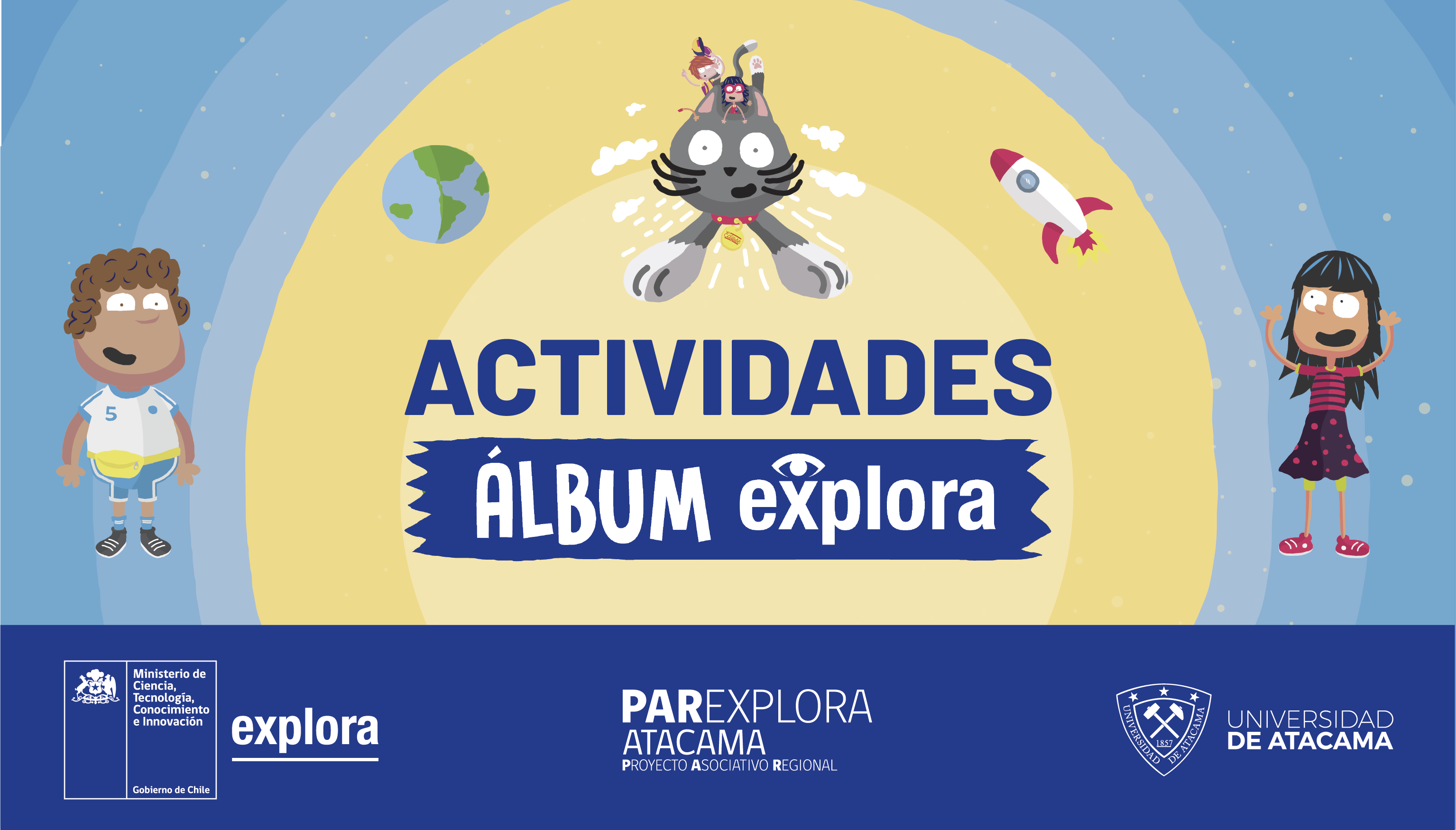 Descarga los álbumes explora y realiza las actividades durante cuarentena
