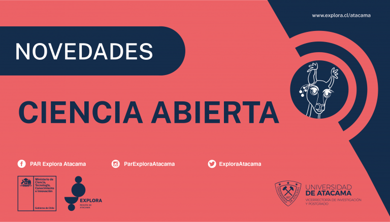 Conoce las charlas que tenemos preparadas para Ciencia Abierta