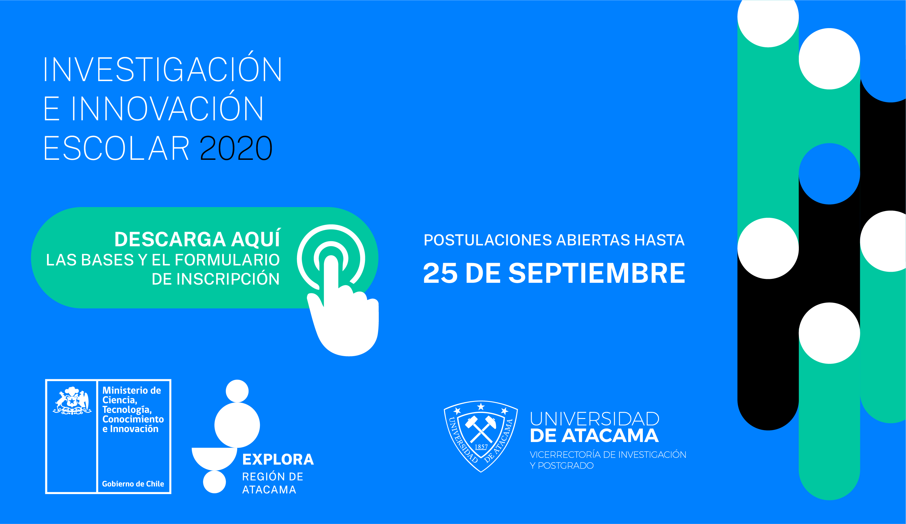 Ya están disponibles las bases para ser parte del proceso de Investigación e Innovación Escolar 2020