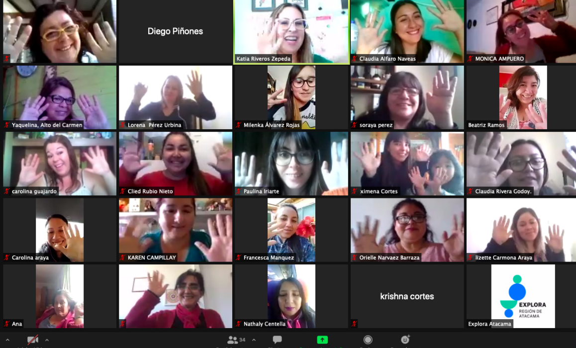 Invitados internacionales, académicas de renombre y educadoras de todo Atacama fueron parte de las jornadas de capacitación de PIPE Explora