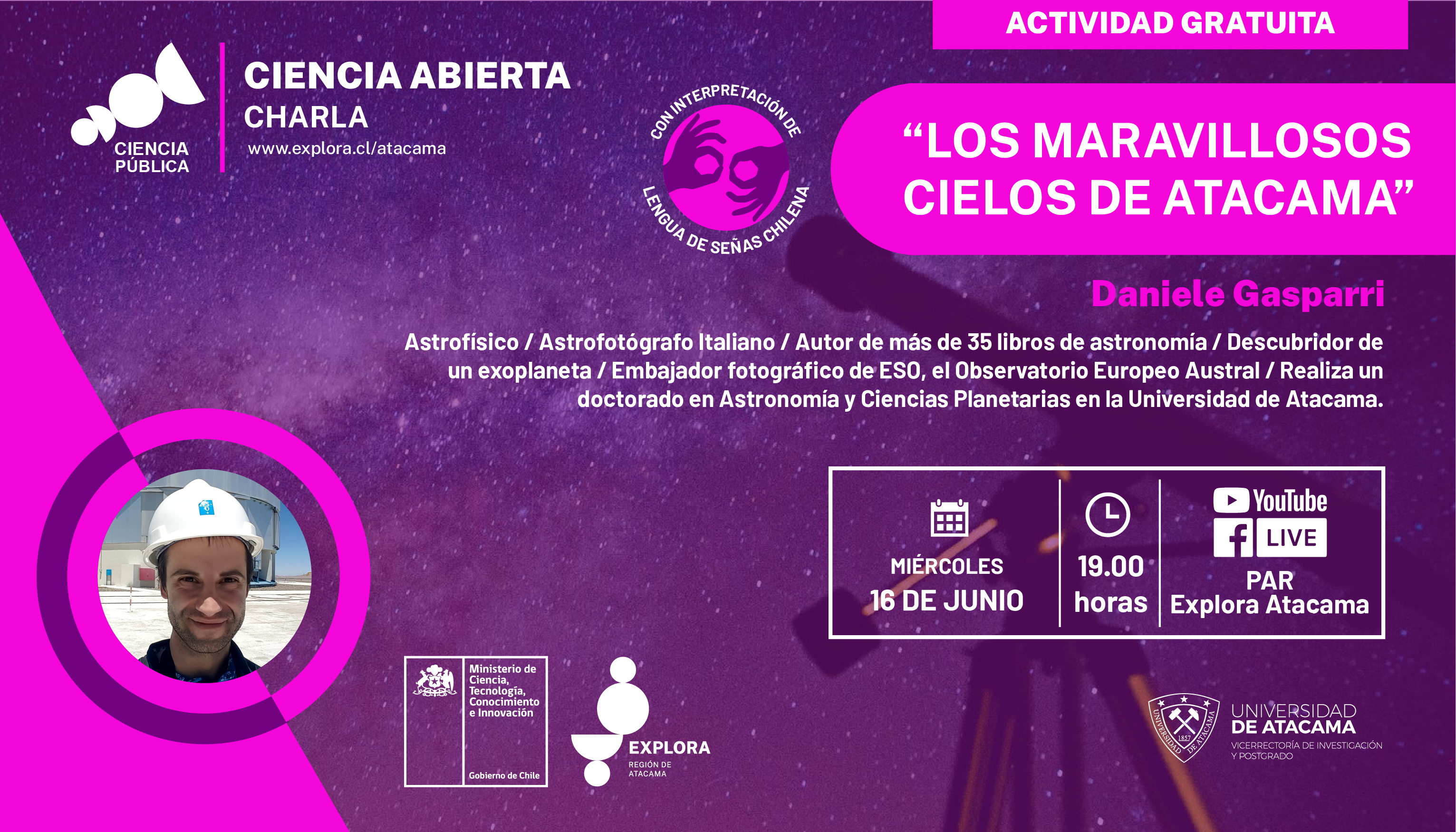 No te pierdas la primera charla del ciclo Ciencia Abierta de este 2021