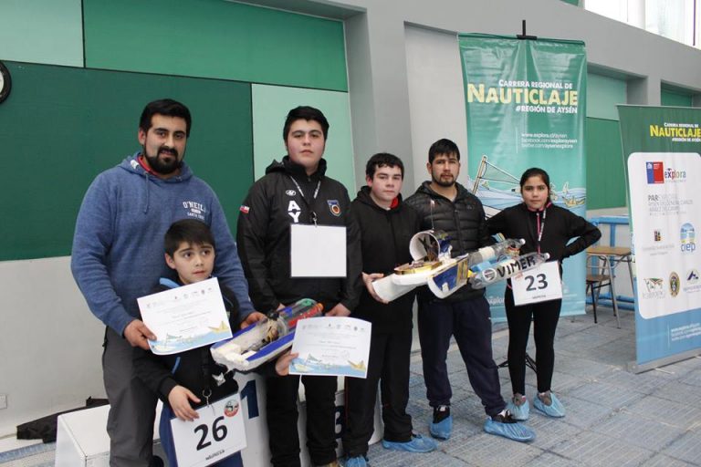 Participantes de Puerto Aysén obtuvieron los primeros lugares de la 3era Carrera Regional de Nauticlaje
