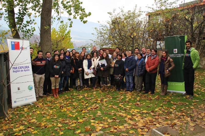 PAR EXPLORA Aysén realizó exitosa reunión de líderes relevantes en divulgación de ciencia y tecnología.