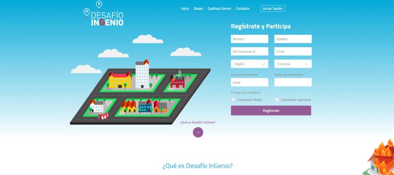 Desafío InGenio te invita a encontrar la mejor ruta para Bomberos