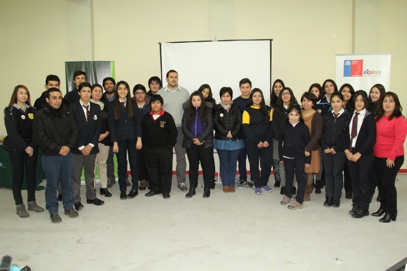 PAR EXPLORA Y CIEP realizaron Talleres de Método Científico para estudiantes de la Región.