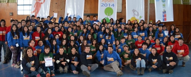 Campamento Científico Chile Va juntó cerca de 150 estudiantes de la región de Aysén.