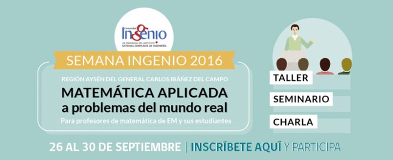 ¡Inscríbete en las actividades de la Semana InGenio!