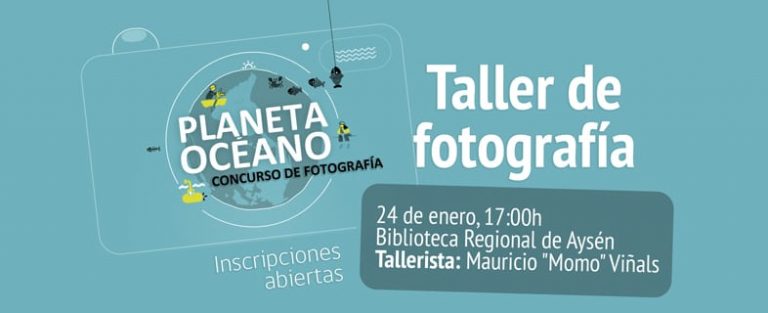 Inscríbete y participa en el Taller de Fotografía "Planeta Océano"