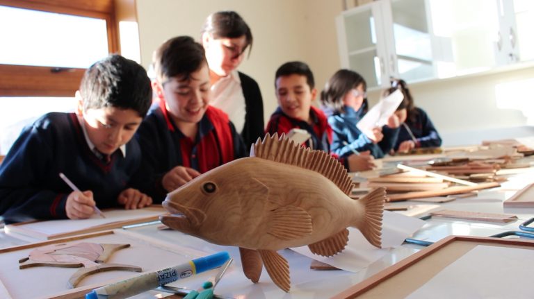 Estudiantes de la Región participaron en talleres de oficios inspirados en la naturaleza