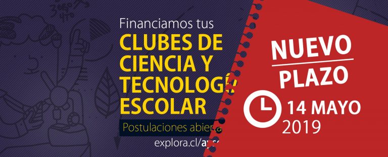 Postula a los Clubes de Apoyo a la Investigación Científica y Tecnológica Escolar