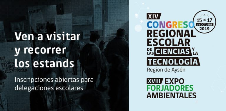 Inscríbete para visitar los estands del Congreso Regional Escolar de las Ciencias y la Tecnología