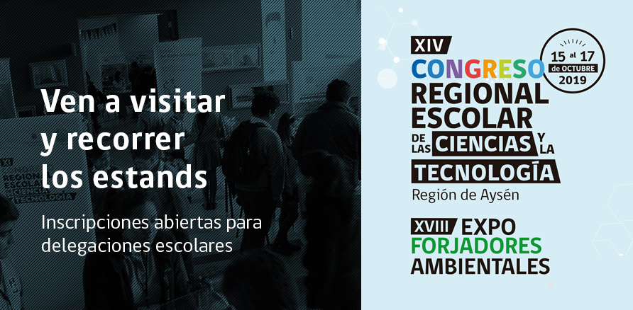 Inscríbete para visitar los estands del Congreso Regional Escolar de las Ciencias y la Tecnología