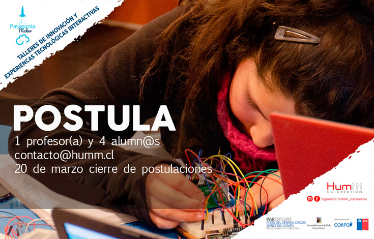Postula a tu equipo en Patagonia Makers y crea tu propio proyecto de innovación