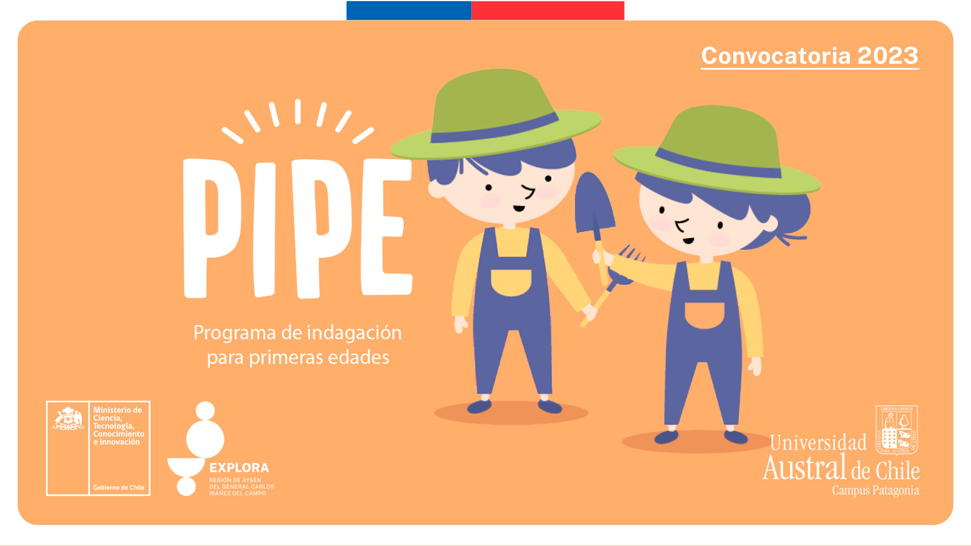 Explora Aysén invita a postular al Programa de Indagación para Primeras Edades 2023