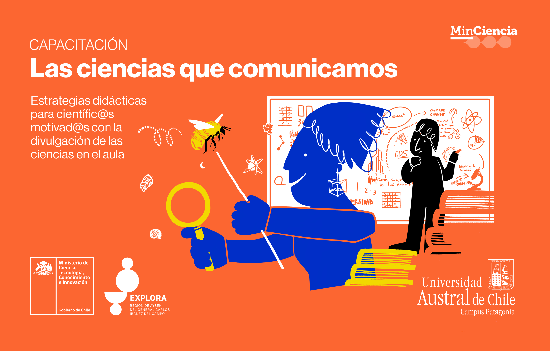 Explora Aysén abre convocatoria para capacitación en comunicación de las ciencias